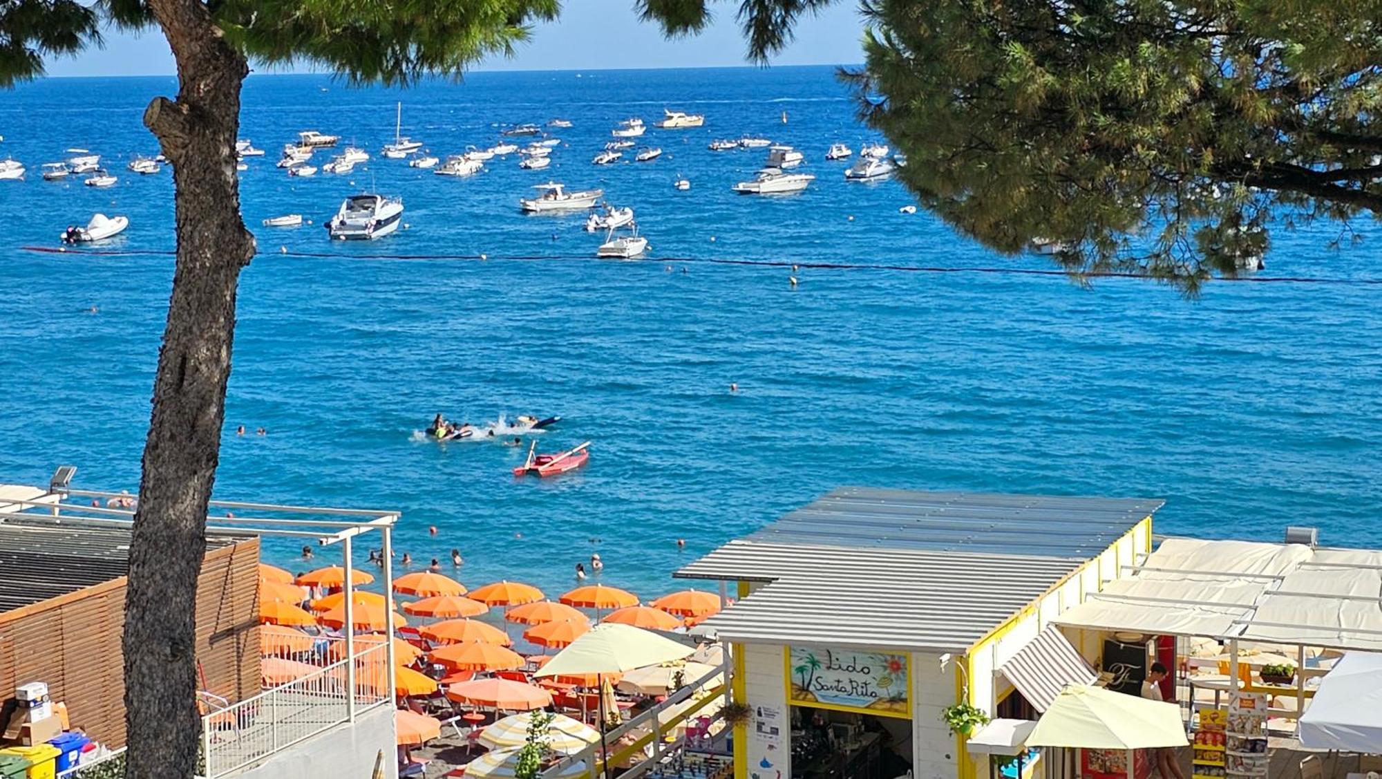 Galene - Beachfront In Costa D'Amalfi 마이오리 외부 사진
